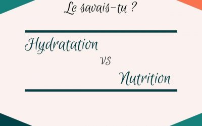 Hydratation & Nutrition