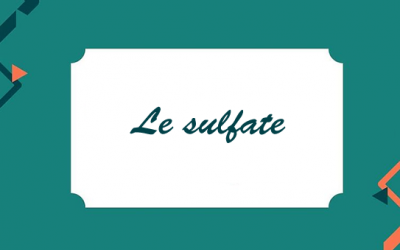 Les tensioactifs et le sulfate